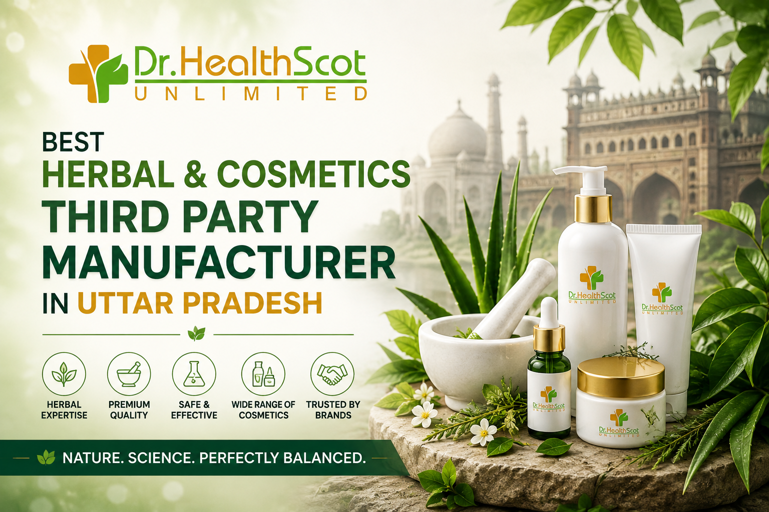 Best Organic Cosmetics Manufacturer in India